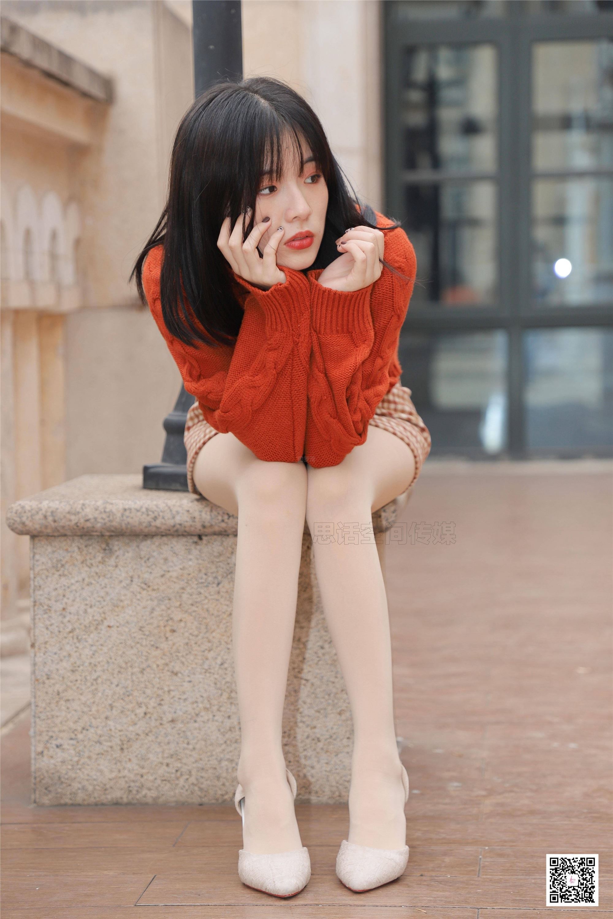 SiHua思话 SJ064 小狐狸仙女 风尖头浅口女鞋